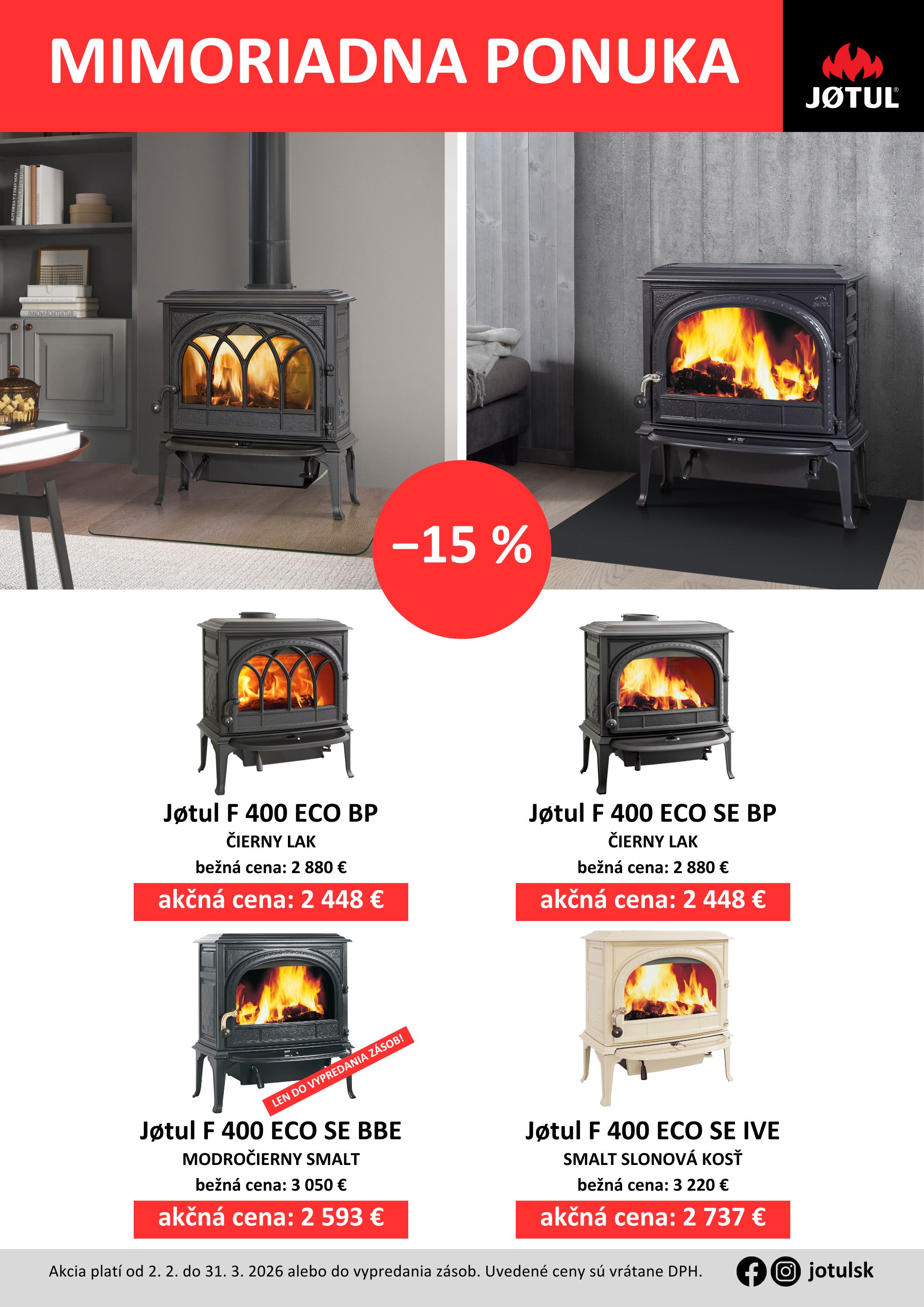 Mimoriadna ponuka Jotul 2.2.-31.3.2026 str.2